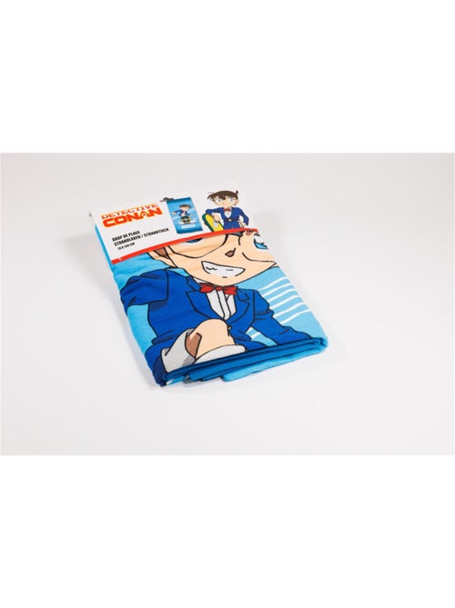 Drap de Plage Détective Conan 70x140 cm 100% Polyester | Conan Skateboard Bleu - Kiabi Drap de Plage Détective Conan 70x140 cm 100% Polyester | Conan Skateboard Bleu - Kiabi