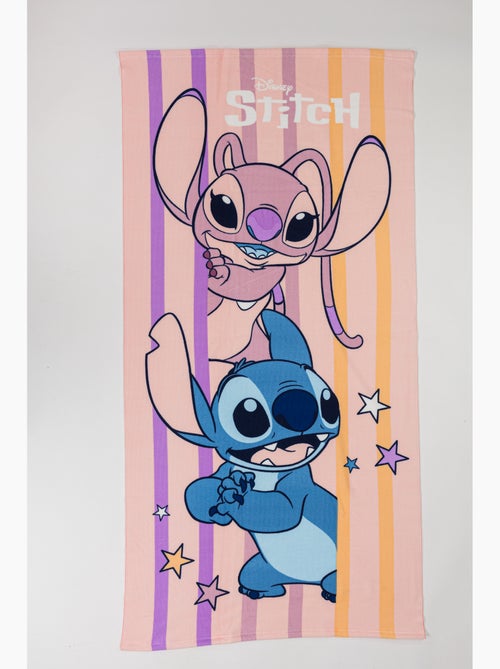 Drap de Plage Disney Stitch 70x140 cm 100% Polyester - Kiabi