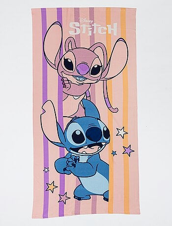 Drap de plage 'Disney' 'Stitch' 70x140 cm