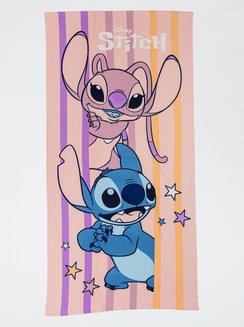 Drap de plage 'Disney' 'Stitch' 70x140 cm - Kiabi