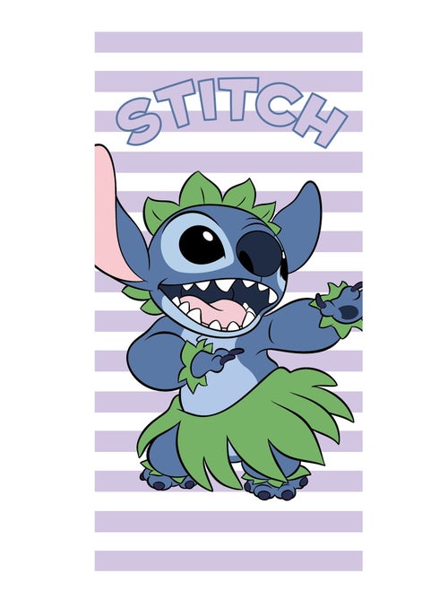 Drap de plage 'Disney' 'Stitch' en coton 70X140 - Kiabi