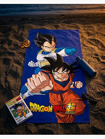 Drap de Plage Dragon Ball Super 70x140 cm 100% Polyester