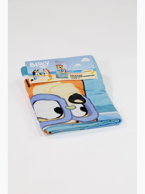 Drap de Plage Enfant Bluey 70x140 cm 100% Coton - Kiabi Drap de Plage Enfant Bluey 70x140 cm 100% Coton - Kiabi