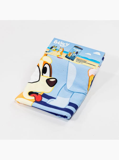 Drap de Plage Enfant Bluey 70x140 cm 100% Polyester - Kiabi Drap de Plage Enfant Bluey 70x140 cm 100% Polyester - Kiabi