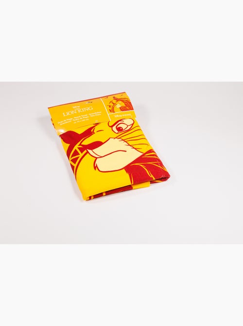 Drap de Plage Enfant Le Roi Lion Disney 70x140 cm 100% Polyester - Kiabi