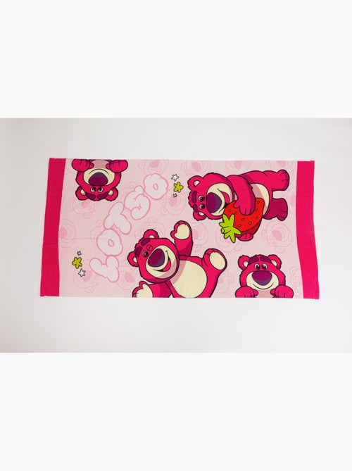 Drap de Plage Enfant Lotso Disney Pixar Toy Story 70x140 cm 100% Polyester - Kiabi Drap de Plage Enfant Lotso Disney Pixar Toy Story 70x140 cm 100% Polyester - Kiabi