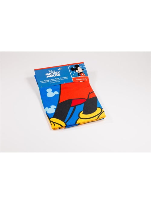 Drap de Plage Enfant Mickey Mouse Disney 70x140 cm 100% Coton - Kiabi Drap de Plage Enfant Mickey Mouse Disney 70x140 cm 100% Coton - Kiabi