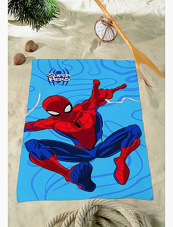 Drap de Plage Enfant Spider-Man Marvel 70x140 cm 100% Coton