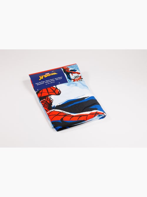 Drap de Plage Enfant Spider-Man Marvel 70x140 cm 100% Polyester - Kiabi Drap de Plage Enfant Spider-Man Marvel 70x140 cm 100% Polyester - Kiabi