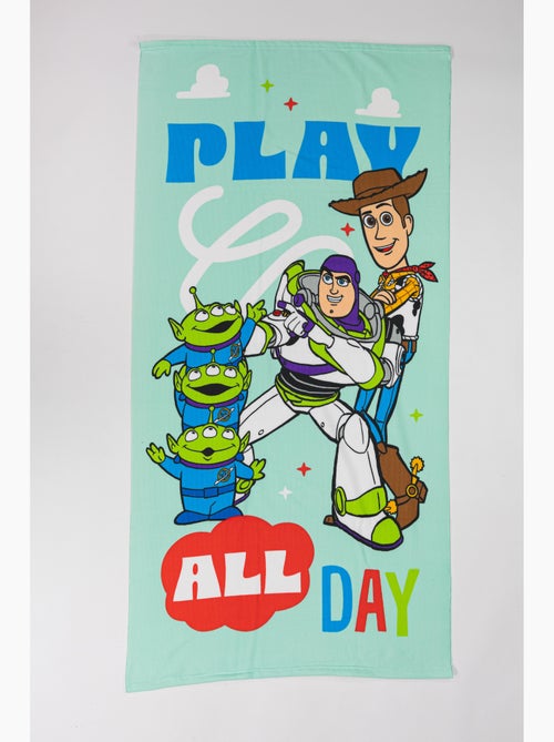 Drap de Plage Enfant Toy Story Disney Pixar 70x140 cm 100% Polyester - Kiabi Drap de Plage Enfant Toy Story Disney Pixar 70x140 cm 100% Polyester - Kiabi