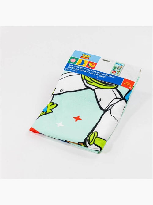 Drap de Plage Enfant Toy Story Disney Pixar 70x140 cm 100% Polyester - Kiabi Drap de Plage Enfant Toy Story Disney Pixar 70x140 cm 100% Polyester - Kiabi