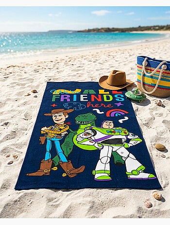 Drap de Plage Enfant Toy Story Disney Pixar 70x140 cm 100% Polyester