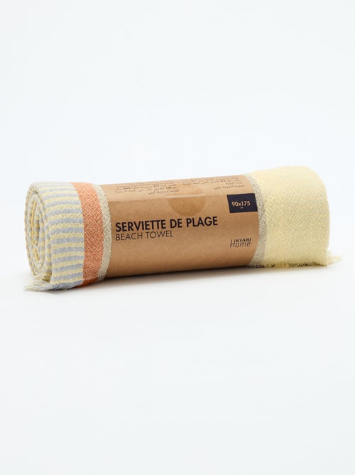 Drap de plage Fouta - Kiabi