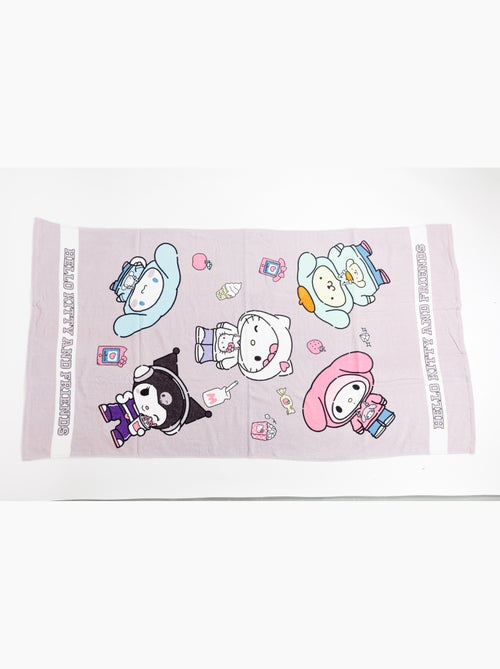 Drap de Plage Hello Kitty and Friends Sanrio 90x170 cm 100% Coton - Kiabi Drap de Plage Hello Kitty and Friends Sanrio 90x170 cm 100% Coton - Kiabi