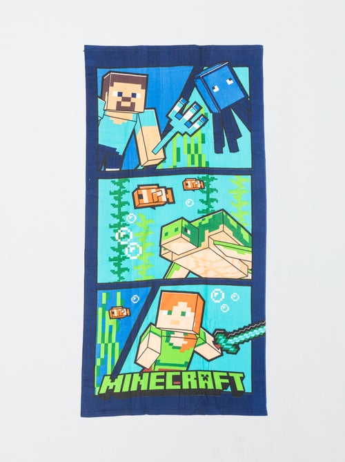 Drap de plage 'Minecraft' - Kiabi