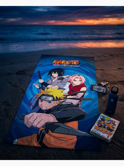 Drap de Plage Naruto Shippuden 70x140 cm 100% Polyester - Kiabi Drap de Plage Naruto Shippuden 70x140 cm 100% Polyester - Kiabi