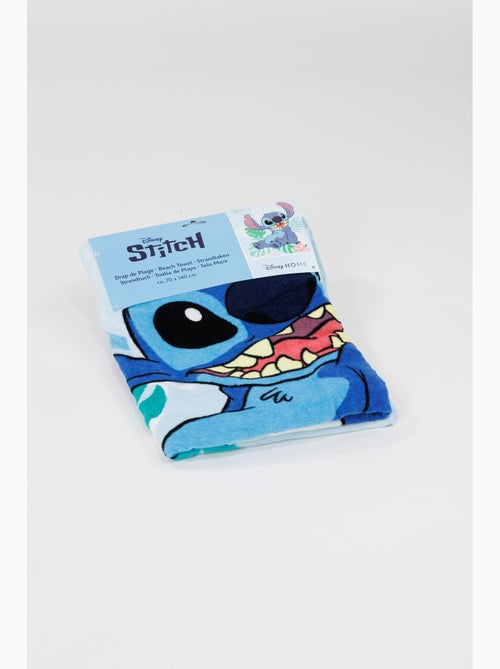 Drap de Plage Stitch Disney 70x140 cm 100% Coton - Kiabi