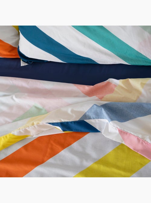 Drap Happy stripes "Happyfriday" - Kiabi Drap Happy stripes "Happyfriday" - Kiabi