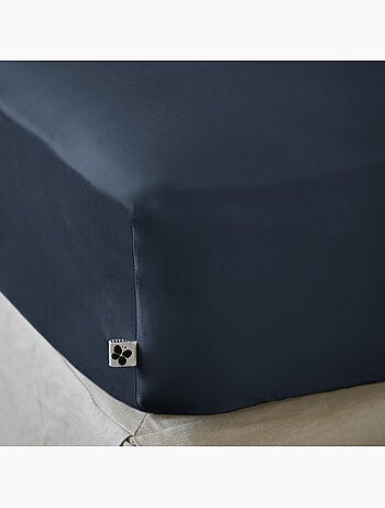 Drap housse - satin de bambou - bonnet 30 cm - salomé
