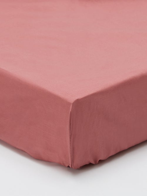 Drap housse 1 personne 90 x 190 en coton - Kiabi Drap housse 1 personne 90 x 190 en coton - Kiabi