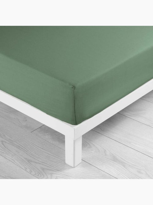 Drap housse 1 personne coton 57 fils lina - Kiabi Drap housse 1 personne coton 57 fils lina - Kiabi