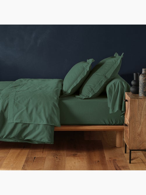 Drap housse 1 personne coton 57 fils lina - Kiabi Drap housse 1 personne coton 57 fils lina - Kiabi