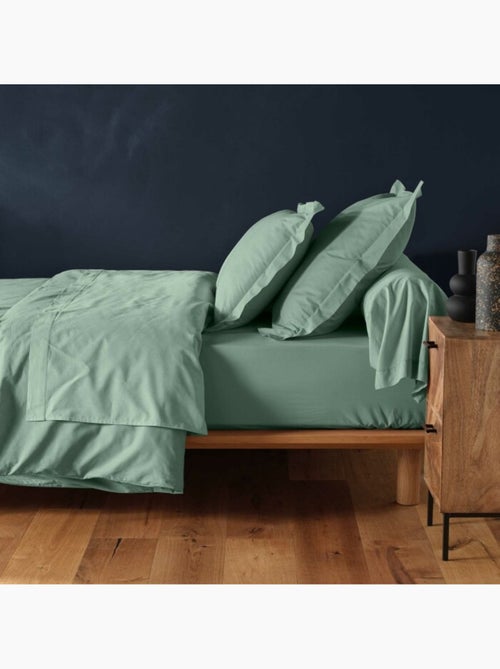 Drap housse 1 personne coton 57 fils lina - Kiabi Drap housse 1 personne coton 57 fils lina - Kiabi