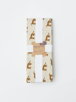 Drap housse 1 personnes (140x200) en coton - Kiabi Home