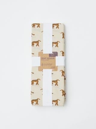 Drap housse 1 personnes (90x190) en coton - Kiabi Home