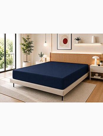 Drap housse – 100% coton 57 fils/cm²