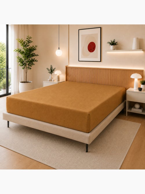 Drap housse – 100% coton 57 fils/cm² - Kiabi