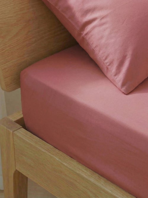 Drap housse 2 personnes 160 x 200cm en coton - Kiabi Drap housse 2 personnes 160 x 200cm en coton - Kiabi