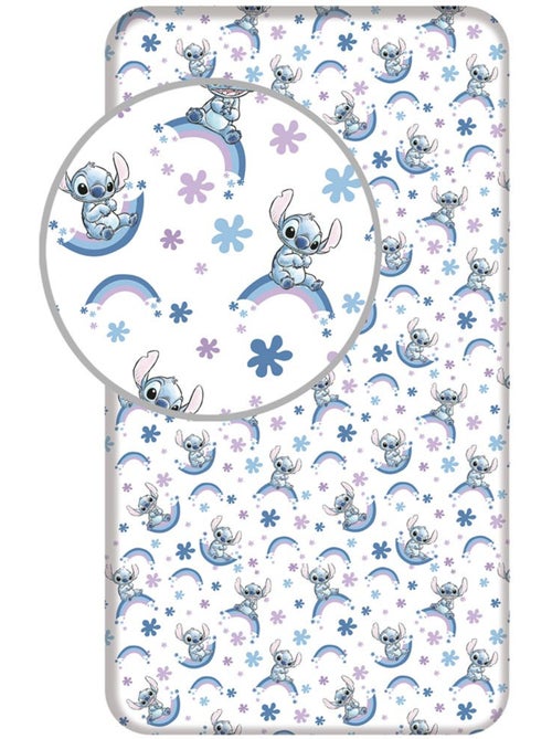 Drap housse 90 cm x 200 cm 100% coton imprimé lilo & stitch jerry fabrics - Kiabi Drap housse 90 cm x 200 cm 100% coton imprimé lilo & stitch jerry fabrics - Kiabi