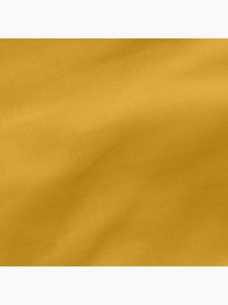 Drap-housse Basic "Happyfriday" Moutarde - Kiabi