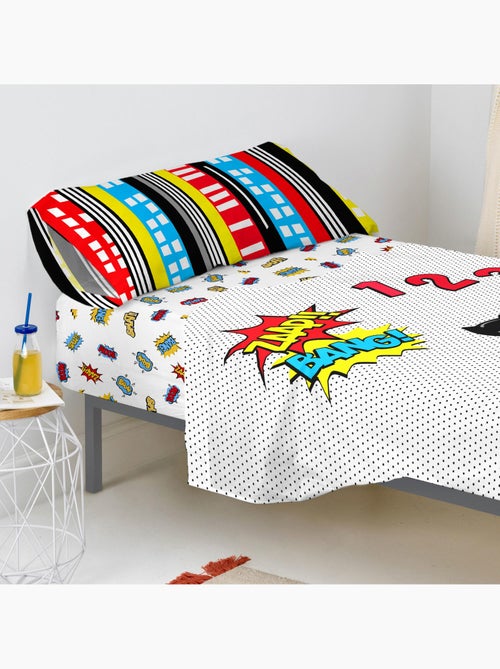 Drap-housse Bat "Happyfriday" - Kiabi Drap-housse Bat "Happyfriday" - Kiabi