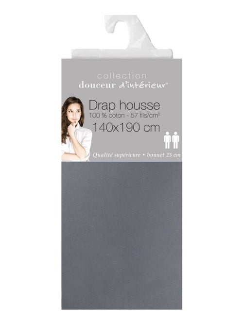 Drap housse coton lina douceur d'intérieur - Kiabi