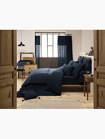 Drap-housse – double gaze de coton 125 g/m² – bonnet 30 cm - gaïa