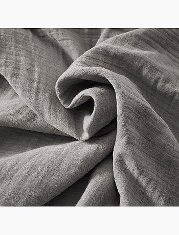 Drap-housse – double gaze de coton 125 g/m² – bonnet 30 cm - gaïa