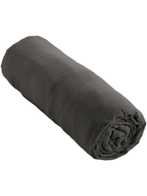 Drap-housse – double gaze de coton 125 g/m² – bonnet 30 cm - gaïa - Kiabi