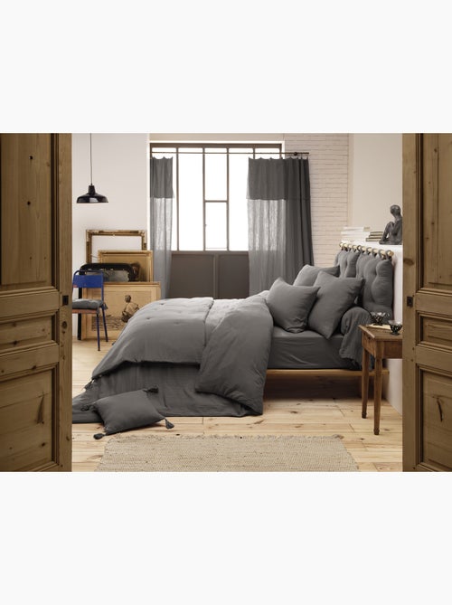 Drap-housse – double gaze de coton 125 g/m² – bonnet 30 cm - gaïa - Kiabi