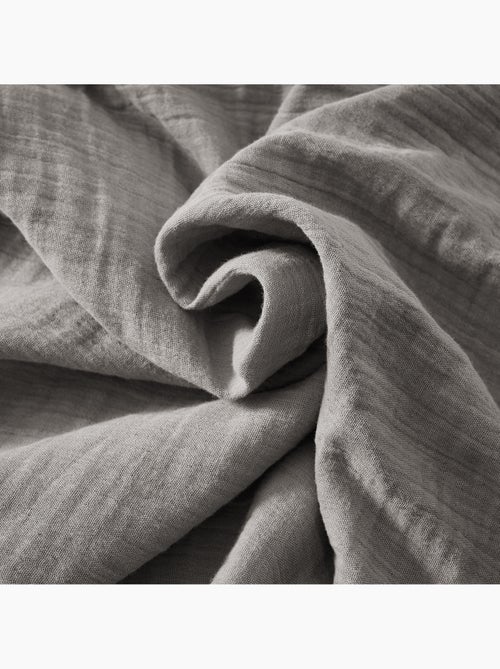 Drap-housse – double gaze de coton 125 g/m² – bonnet 30 cm - gaïa - Kiabi