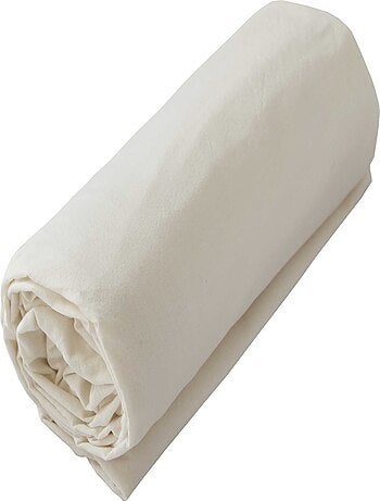 Drap housse en coton Lavé Oekotex