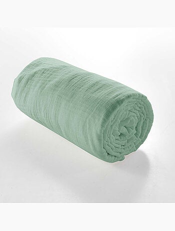 Drap Housse en gaze de coton ANGELIA