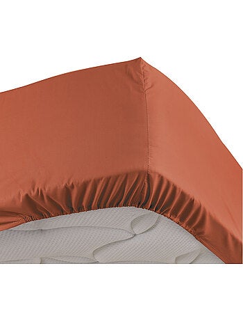 Drap housse en percale bonnet de 30 cm
