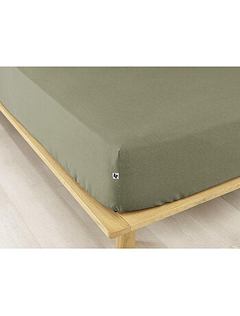 Drap-housse – flanelle chaude et douce – bonnet 30 cm – candice