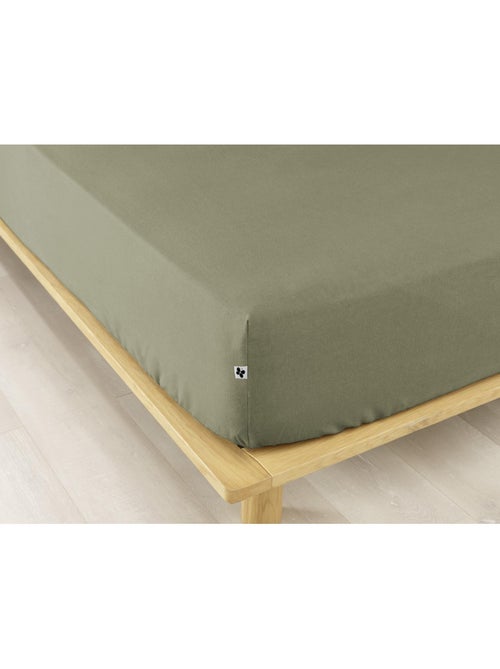 Drap-housse – flanelle chaude et douce – bonnet 30 cm – candice - Kiabi