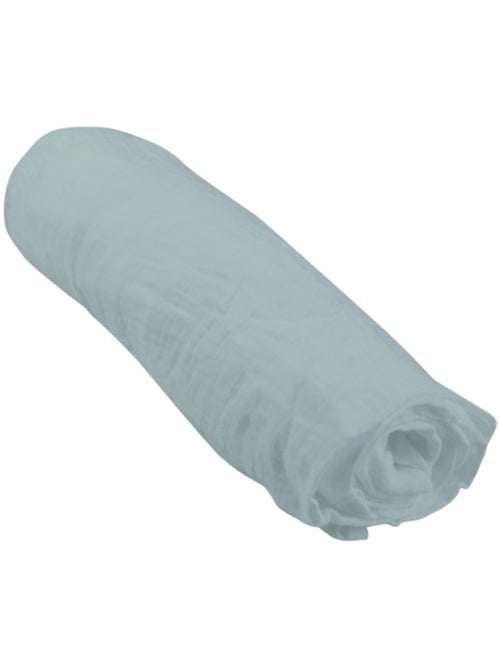 Drap housse gaze de coton douceur d'intérieur - Kiabi