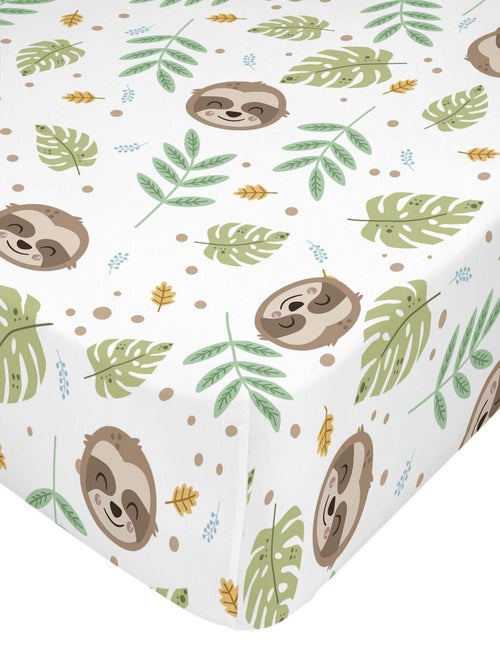 Drap-housse Happy sloth "Happyfriday" - Kiabi Drap-housse Happy sloth "Happyfriday" - Kiabi