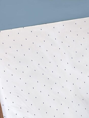 Drap-housse imprimé 100% coton, bretagne breizh