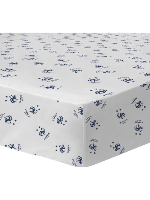 Drap-housse imprimé 100% coton, fff rayures - Kiabi Drap-housse imprimé 100% coton, fff rayures - Kiabi